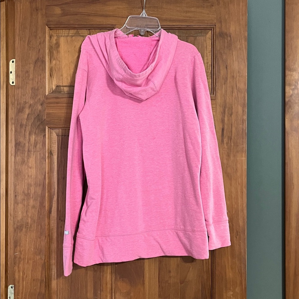 Columbia Women's Bright Pink Full-Zip Hoodie - Picture 2 of 3